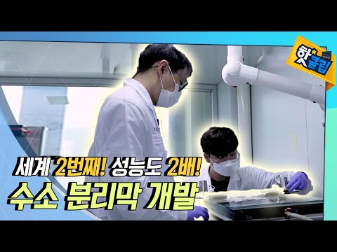 세계에서 2번째 개발! 성능도 기존 2배? 수소 분리막의 개발 🎉 [#핫클립]