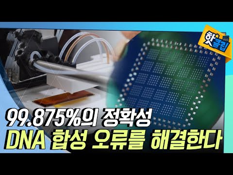 DNA 합성의 오류를 줄이는 장치 [#핫클립]