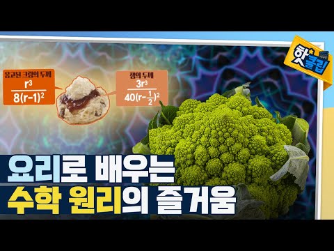 [핫클립] 요리와 수학의 밀접한 관계