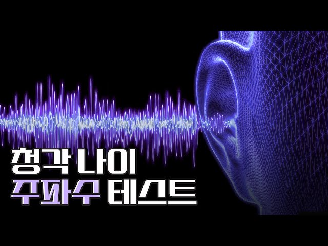 [핫클립] 연령별 주파수 테스트로 청력 나이 알아보기