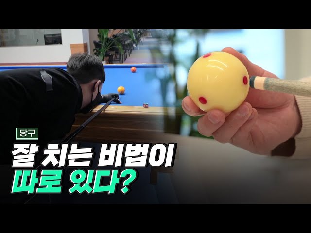 [핫클립] 당구를 잘 치는 꿀팁 – 당구 속에 숨겨진 과학
