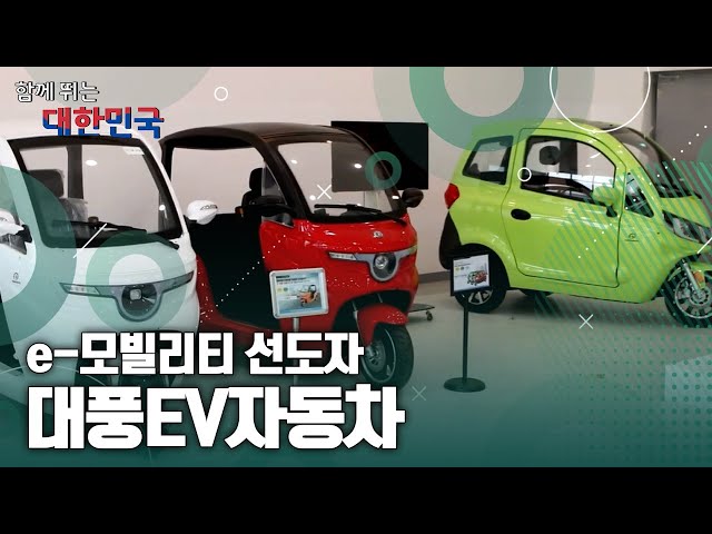 함께 뛰는 대한민국 – 대풍EV자동차