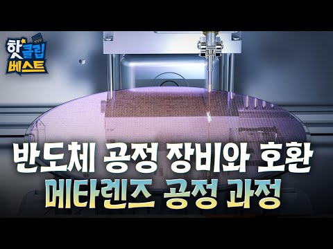 [핫클립 베스트] 반도체 공정 장비와 호환되는 메타렌즈 공정 과정