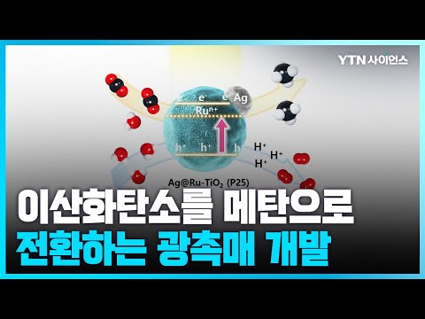 [과학뉴스] 이산화탄소를 메탄으로 전환하는 고효율 광촉매 개발