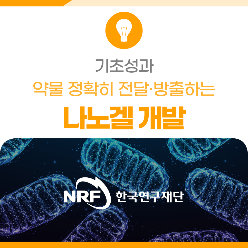 미토콘드리아로 약물 정확히 전달·방출하는 나노겔 개발